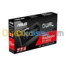 ASUS Radeon RX 6600 DUAL 8G 8 Go GDDR6 - HDMI/Tri DisplayPort - PCI Express