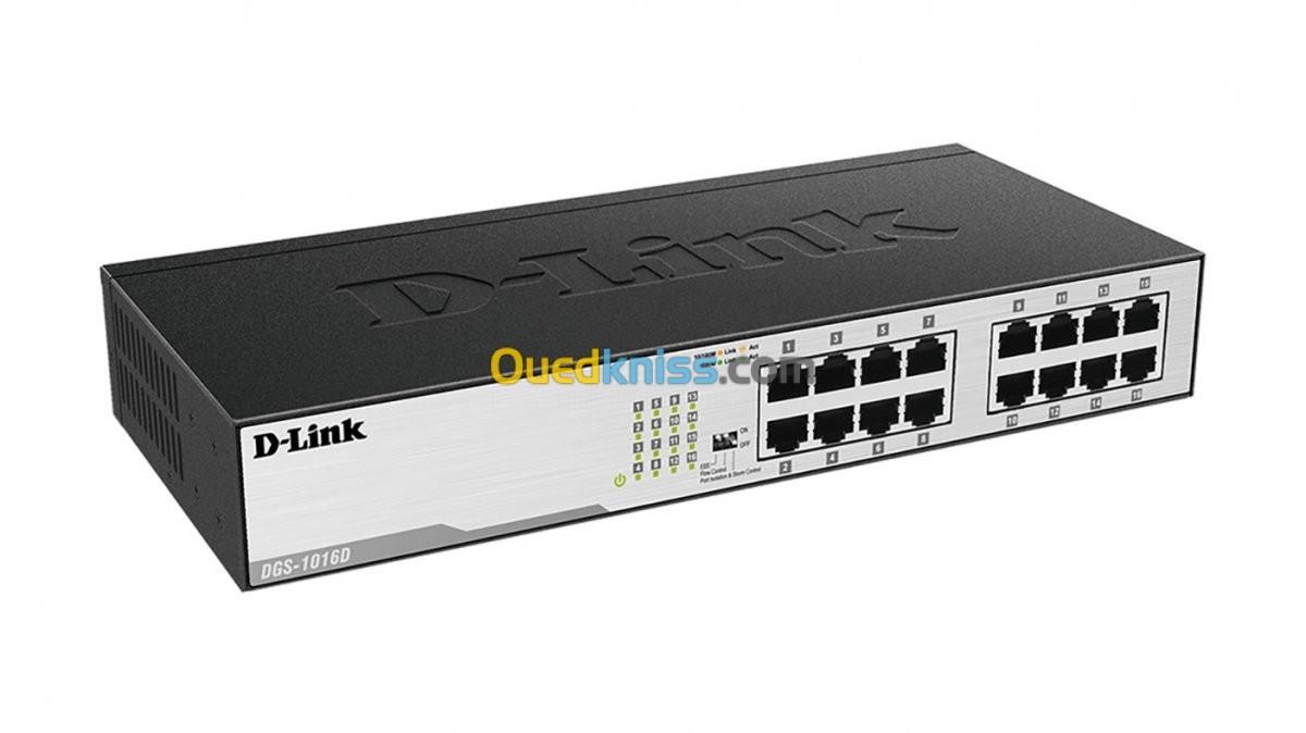 D-Link Switch 16port Gigabit DGS-1016s