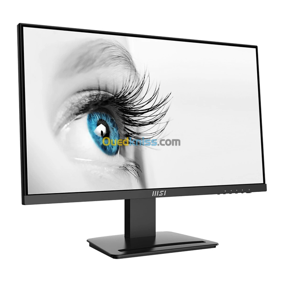 ÉCRAN MSI PRO MP243X - 23.8" FHD - 100 Hz - 1ms - Dalle IPS - Adaptive Sync - Haut-parleurs - Noir