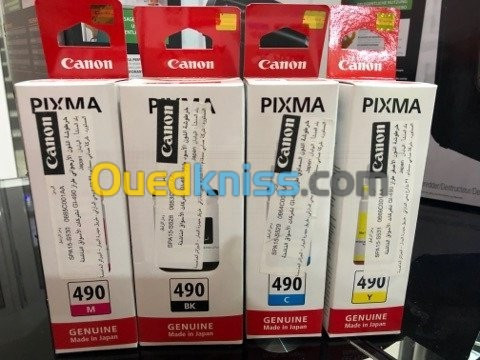 Bouteilles D'encre Canon Pixma GI-490