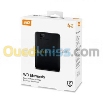 Disque Dur WD Element 4Tb Extn USB3.0