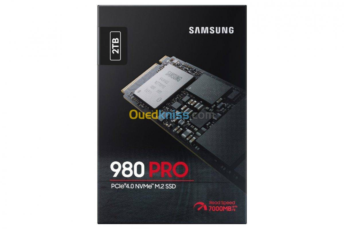 Samsung SSD 980 PRO M.2 PCIe NVMe 2 To