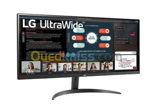 Ecran LG 34" LED - 34WP500-B - 5 Ms - Format 21/9 - Dalle IPS - HDR - 75 Hz - HDMI