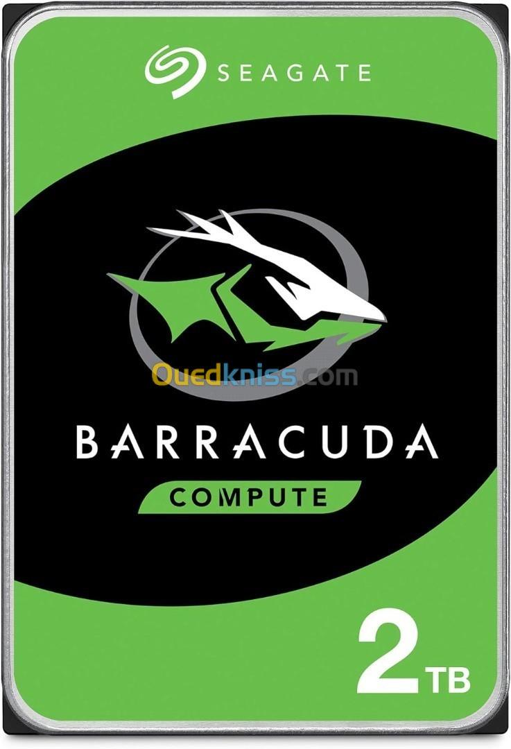 Seagate BarraCuda- 2TB - Internal Hard Drive - 3.5 Inch - SATA 6GB/S