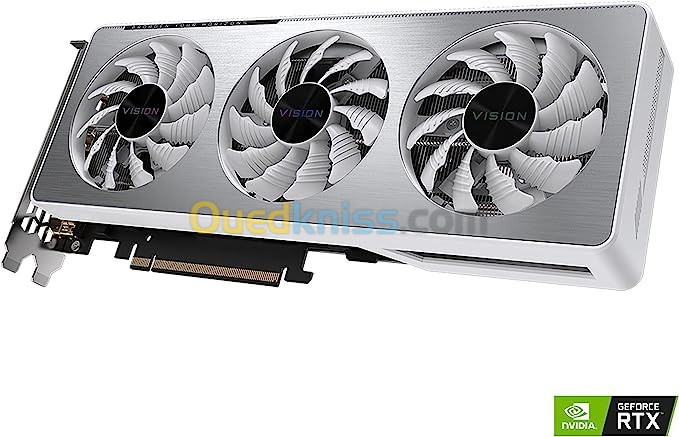 Gigabyte GeForce RTX 3060 VISION OC 12G - LHR - GDDR6 - Dual HDMI/Dual DisplayPort - PCI Express -