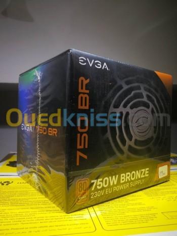 Alimentation EVGA 750W ATX 80+Bronze