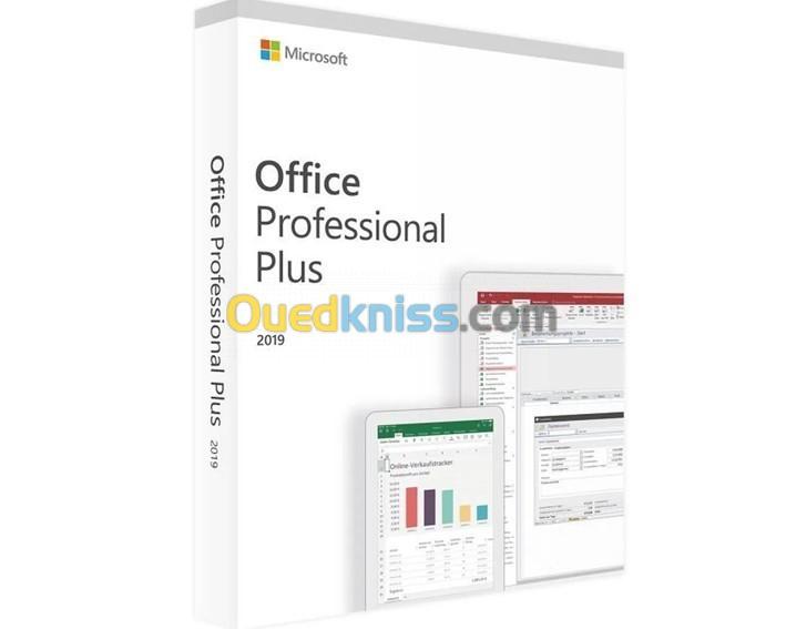 Microsoft Office 2019 Professionnel Plus - 1PC