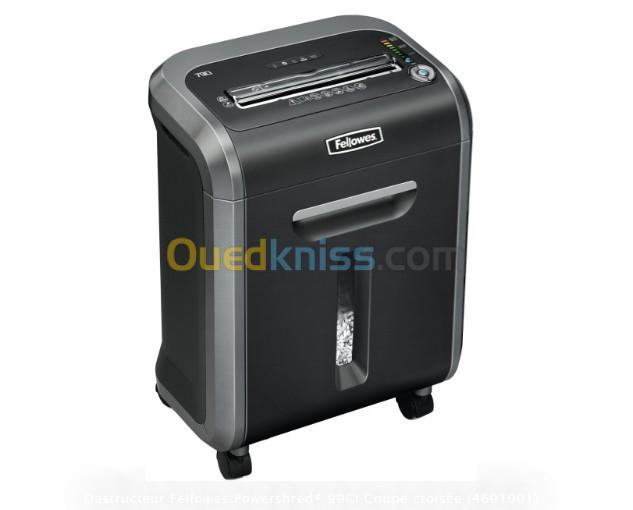 Fellowes Destructeur De Documents 99Ci Coupe Croisée P4 - 34litre