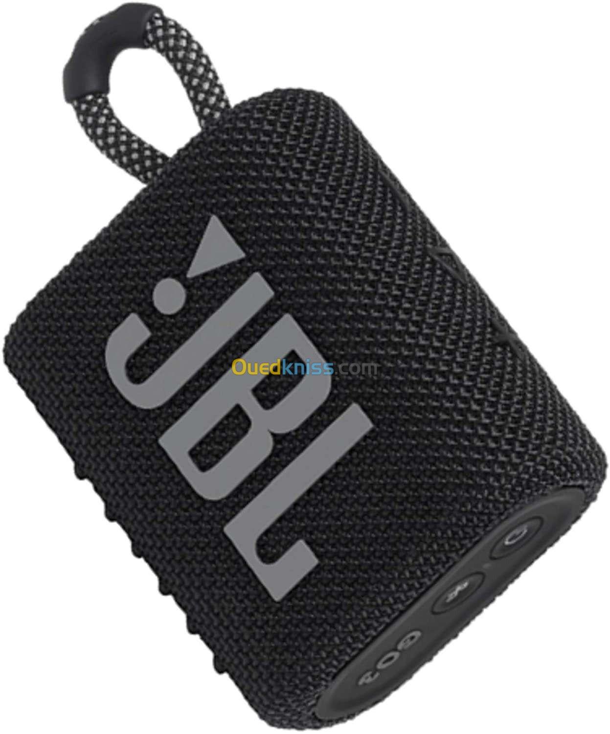 Enceinte JBL GO 3 Bluetooth portable et legere  Étanche a leau et à la poussière Autonomie 5 hrs