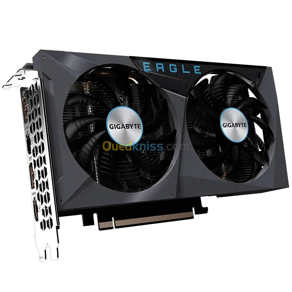 Gigabyte GeForce RTX 3050 EAGLE 8G - 8K UHD GDDR6 PCI Express 4.0