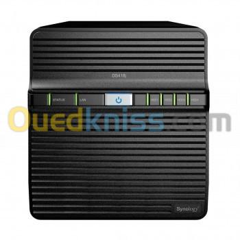 Synology DiskStation DS418j Barebone Serveur NAS 4 Baies Hautes Performances