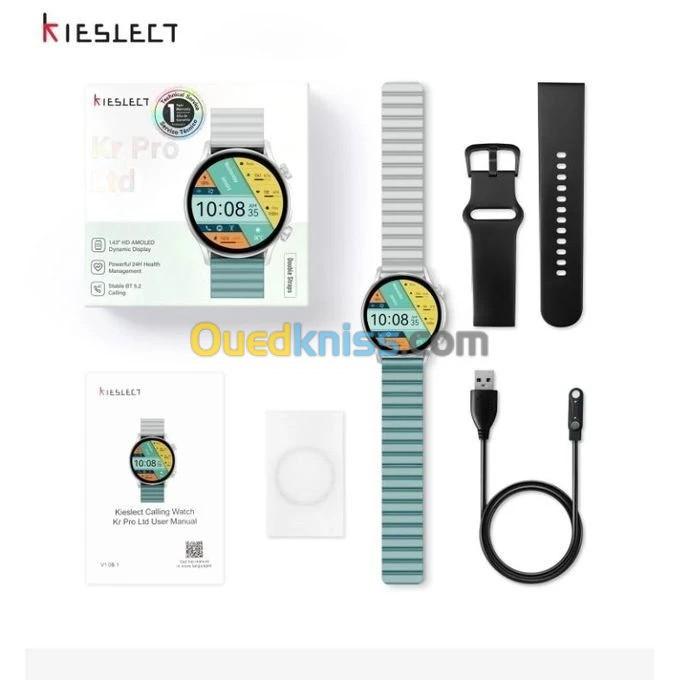 SMARTWATCH KIESLECT KR PRO LTD - 1.43" HD AMOULED - ÉTANCHE IP68 - ANDROID & IOS