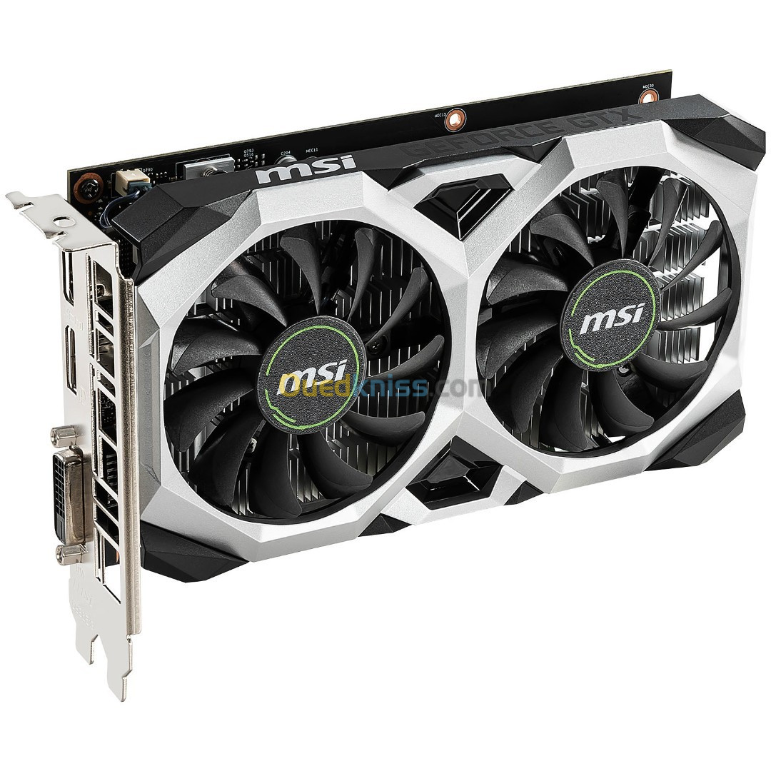 MSI GeForce GTX 1650 VENTUS XS 4G OC - 4 Go GDDR5 - HDMI/DisplayPort/DVI - PCI Express