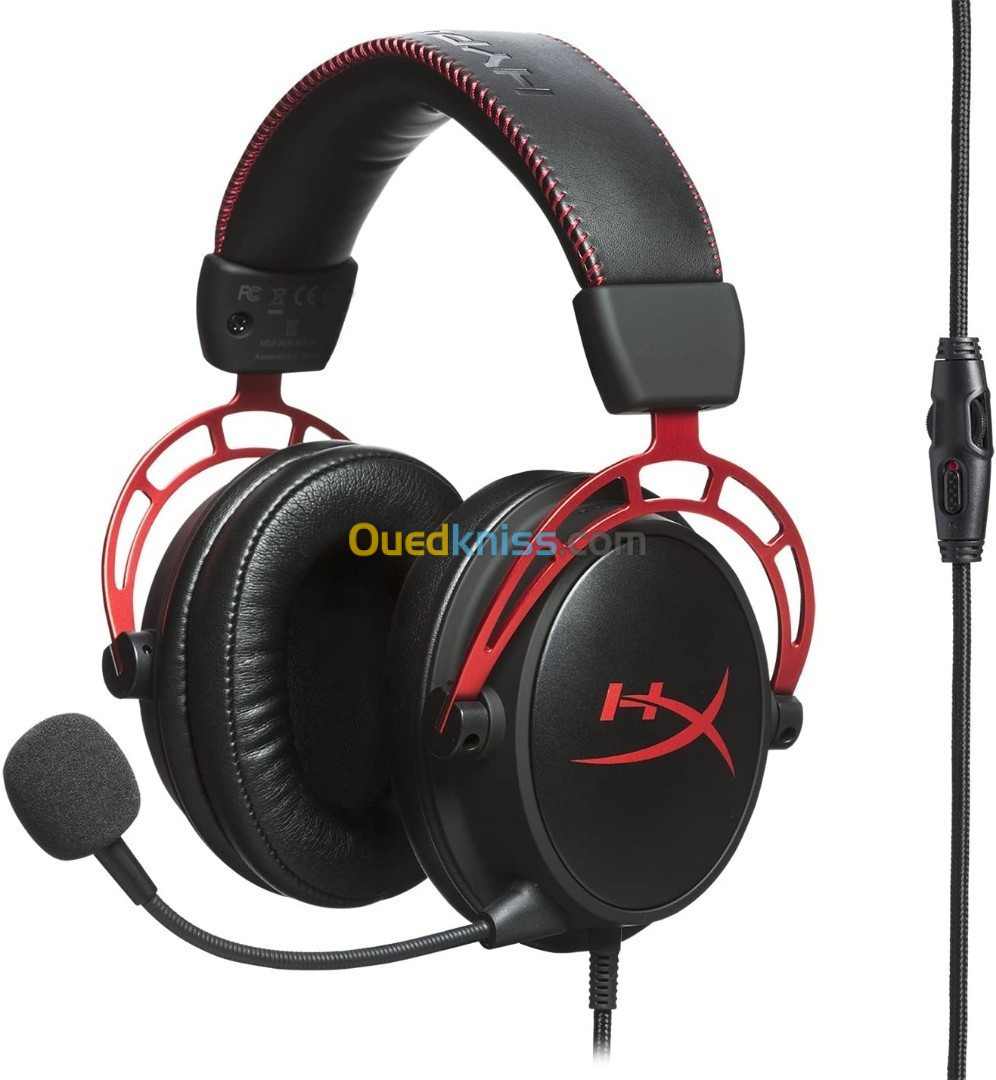 Hyper X Cloud Alpha Micro-Casque Avec Control Audio Intégré Compatible PC, PS4, Xbox, Mac