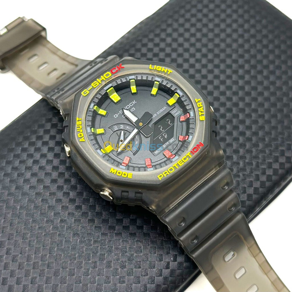 Montre Casio G-Shock Gris Nardo transparant Jamaica