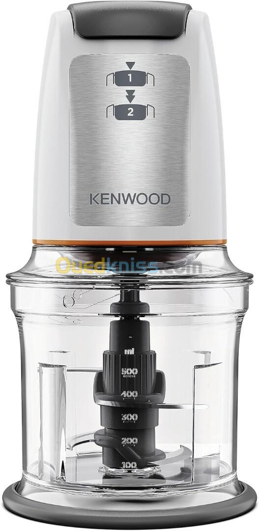 Mini Hachoir 500 W Kenwood CHP61.100WH, Bol de 0,8 L, Blanc