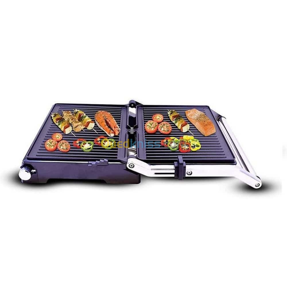 Grill viande et panineuse électrique Techwood TGD-2180