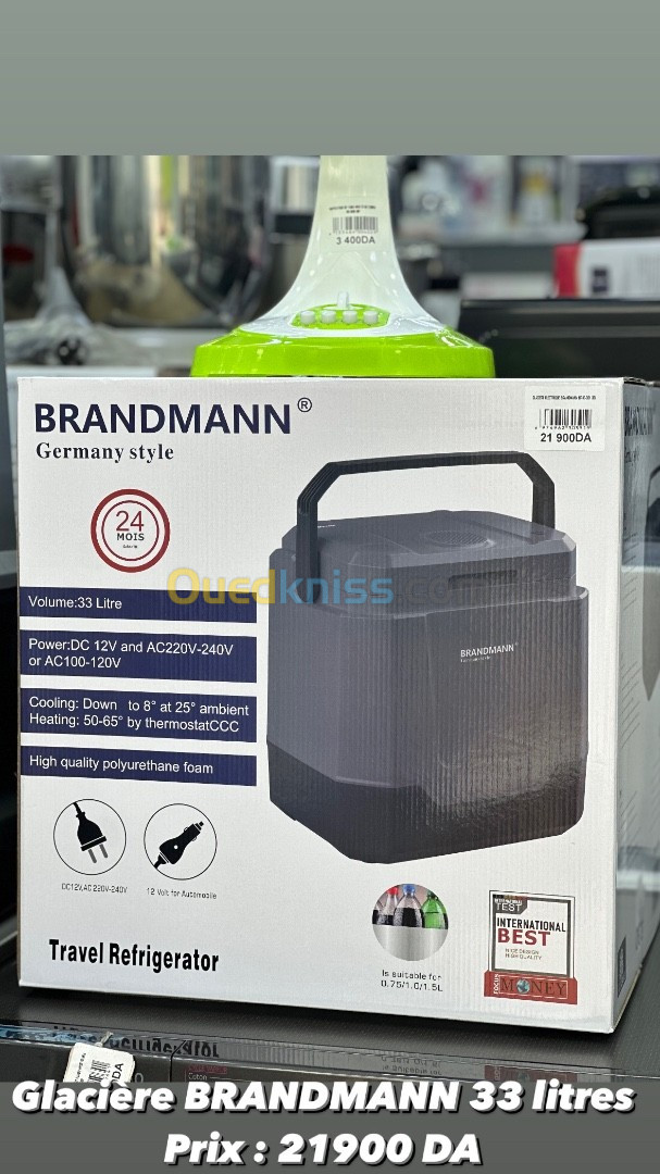 Glacière Brandmann Electrique - 33L