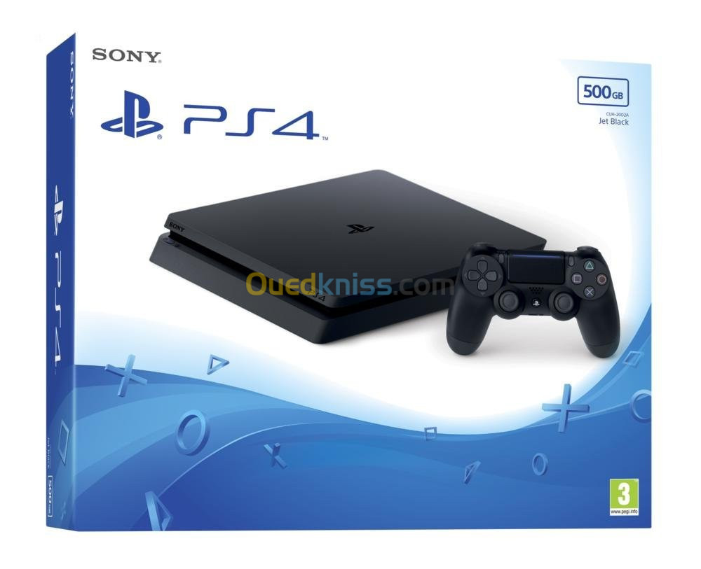 PS4 500GO SLIM 11.02  (avec deux jeux )