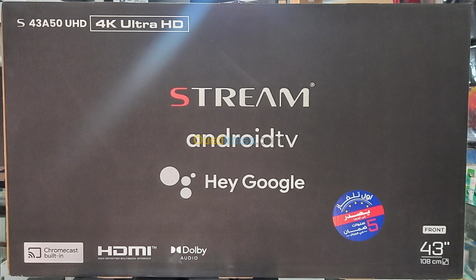 TV Stream 43 Smart 4K Android 