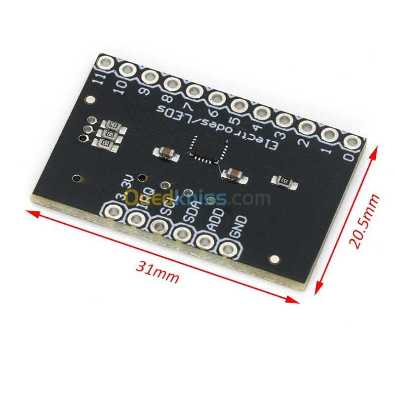 Capteur Arduino tactile capacitif mpr121 