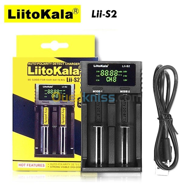 Arduino - Chargeur de batterie LiitoKala Lii-202 & Metama Lii-S2