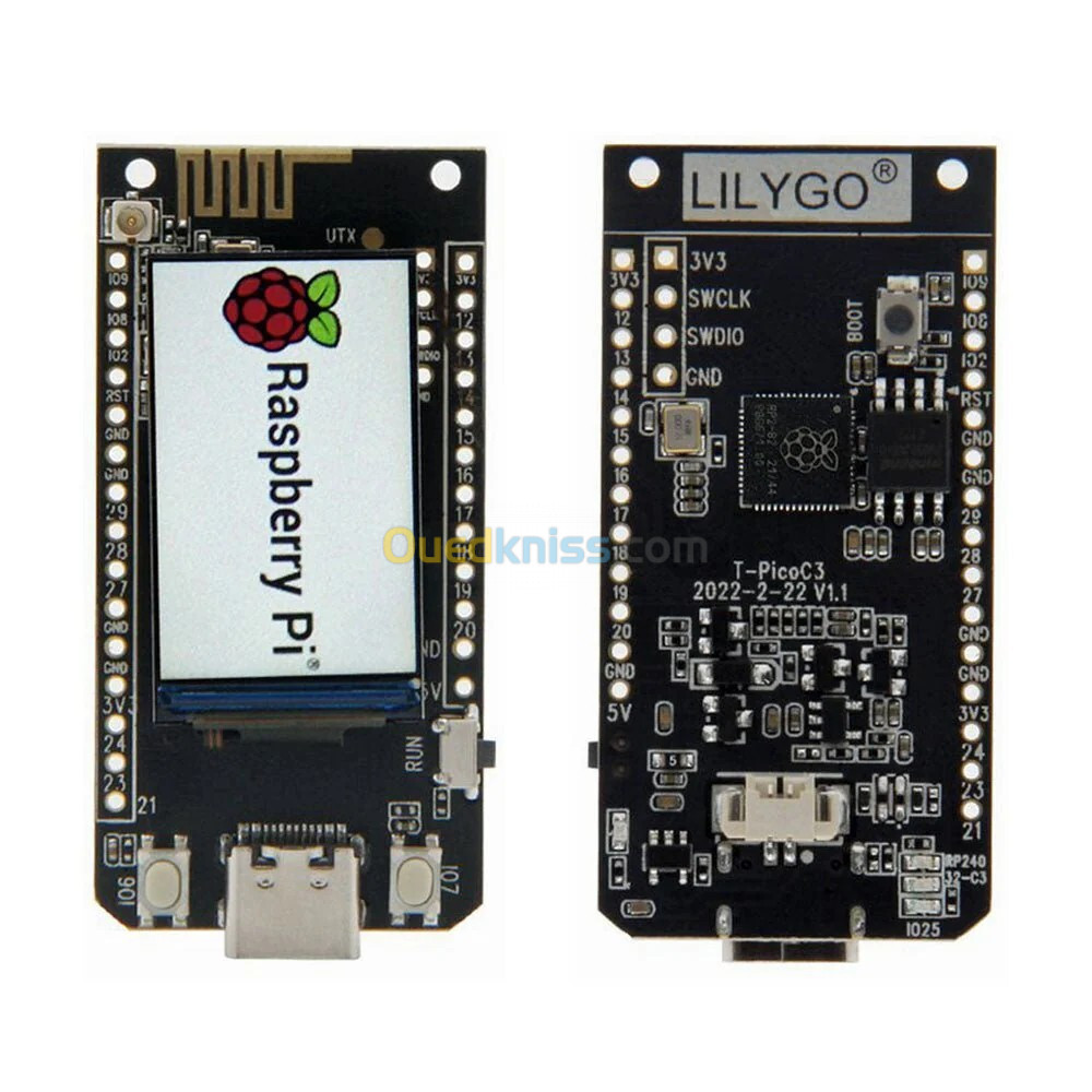 Arduino - LILYGO T-PicoC3 ESP32-C3 Chip Raspberry Pi RP2040