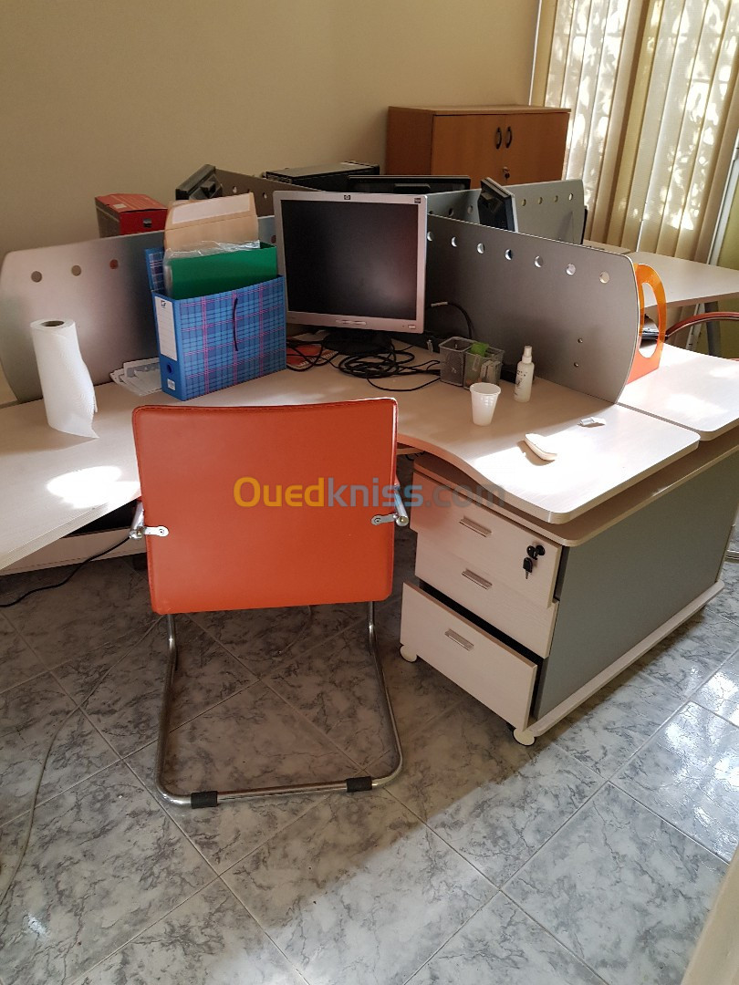 Bureau workstation openspace 4 postes