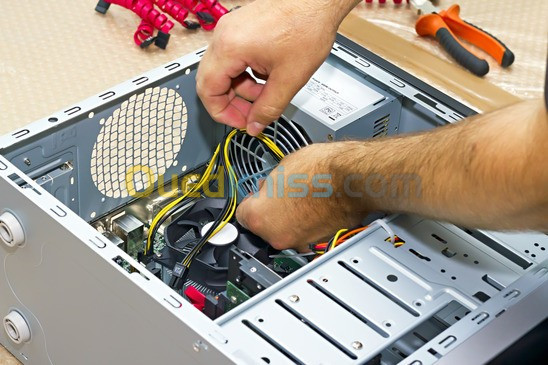 Réparation et maintenance Informatique à Domicile صيانة و إصلاح الكمبيوتر في البيت (الإعلام الآلي)