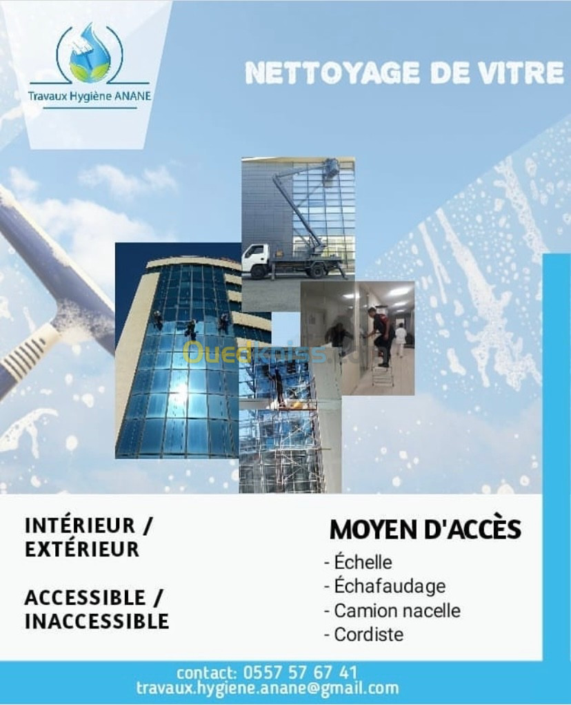 Nettoyage des façades 