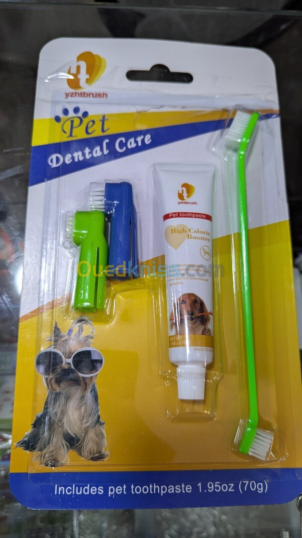 Dentifrice chat et chien 