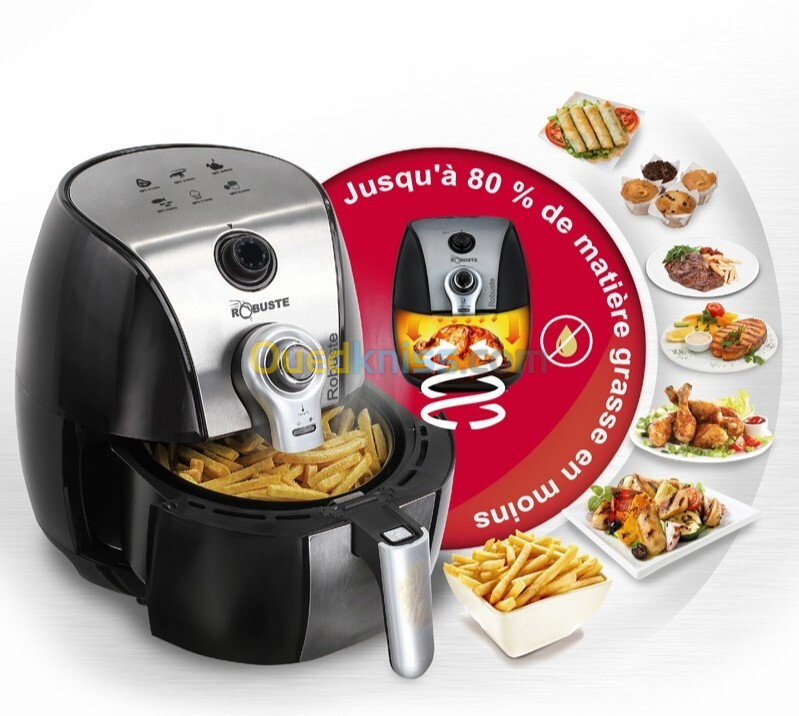 Previous Next Robuste Friteuse Électrique Sans Huile - Air Fryer - 3.2 Litres - 1500 - مقلاة هوائية