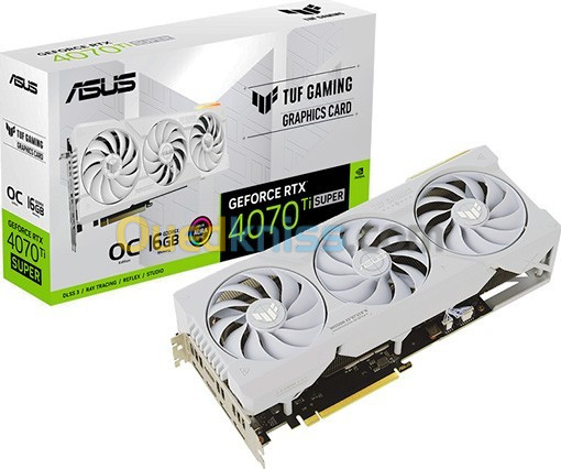 rtx 4070 ti super White asus tuf gaming 16gb OC