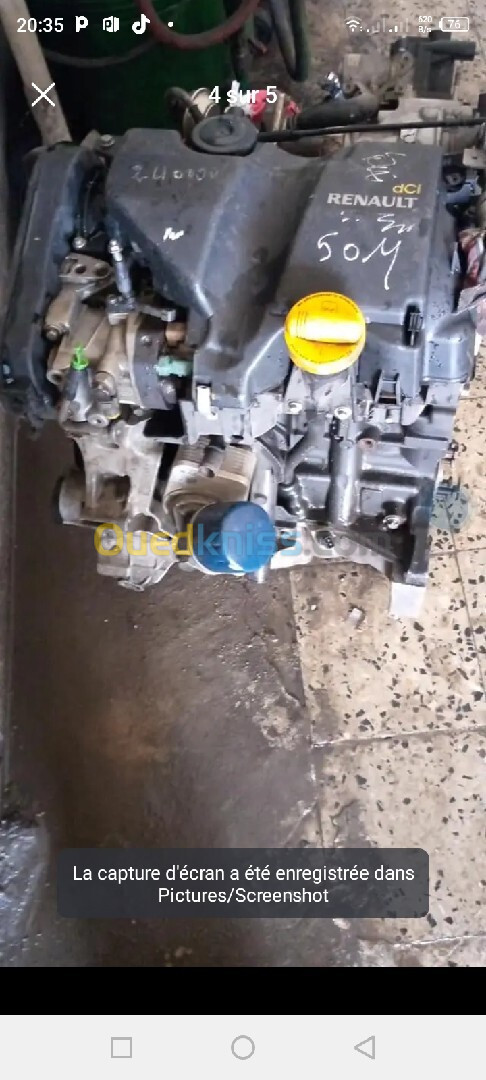 Moteur 1.5 dci 110 Chv 4*4 6 vitesse 