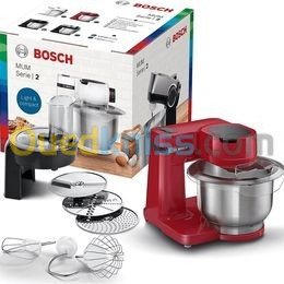 Bosch pétrin mum serie 2 rouge 700W خلاط العجين للحلويات نوعية رفيعة