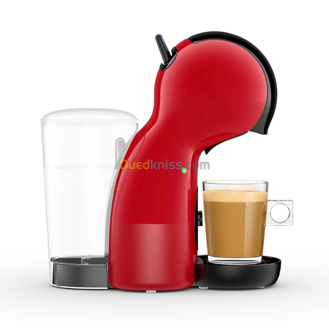 Machine À Café Krups 15 Bars Nescafé Dolce Gusto Piccolo XS Rouge,KP1A3510 ( 60 CAPSULES OFFERTES)