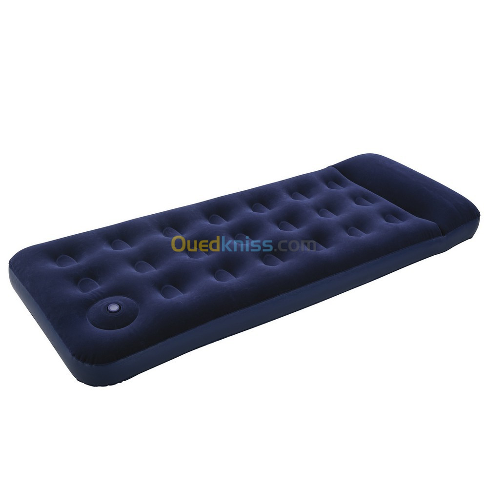 Matelas Gonflable Bestway pour camping et bivouac avec oreiller et pompe intégrée 1 place