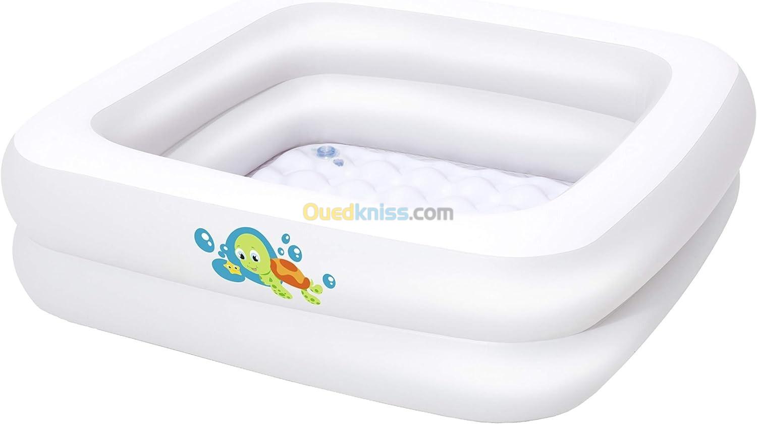 Baignoire Piscine Gonflable carré pour Bébé 