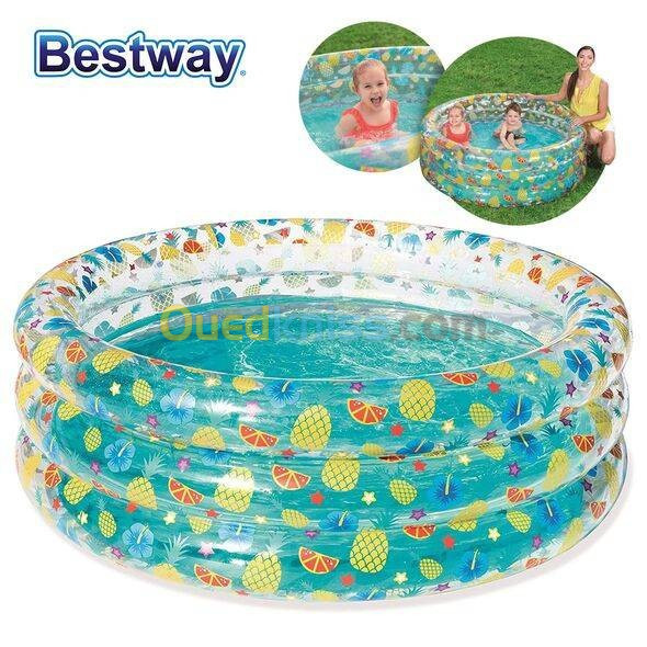 Piscine Gonflable ronde Sea Life Bestway 150cm X 53cm