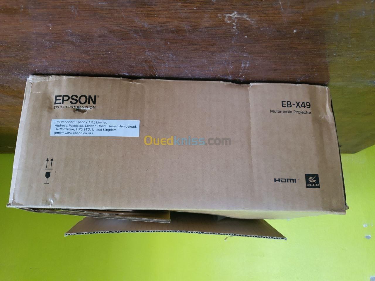 data show epson eb-x49 