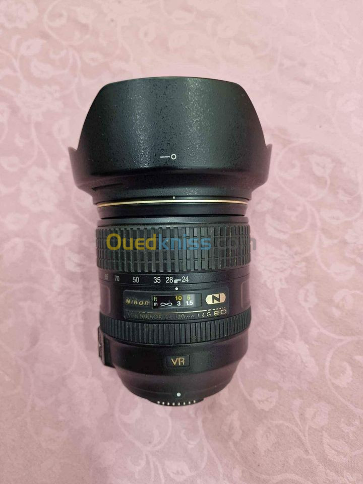 objectif nikon 24-120mm F4 serie N (full frame)