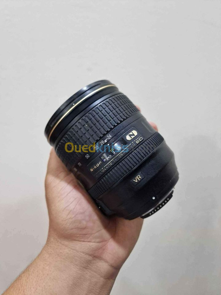 objectif nikon 24-120mm F4 serie N (full frame)