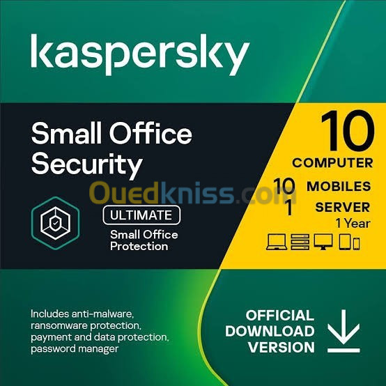 Antivirus Kaspersky 2 ans