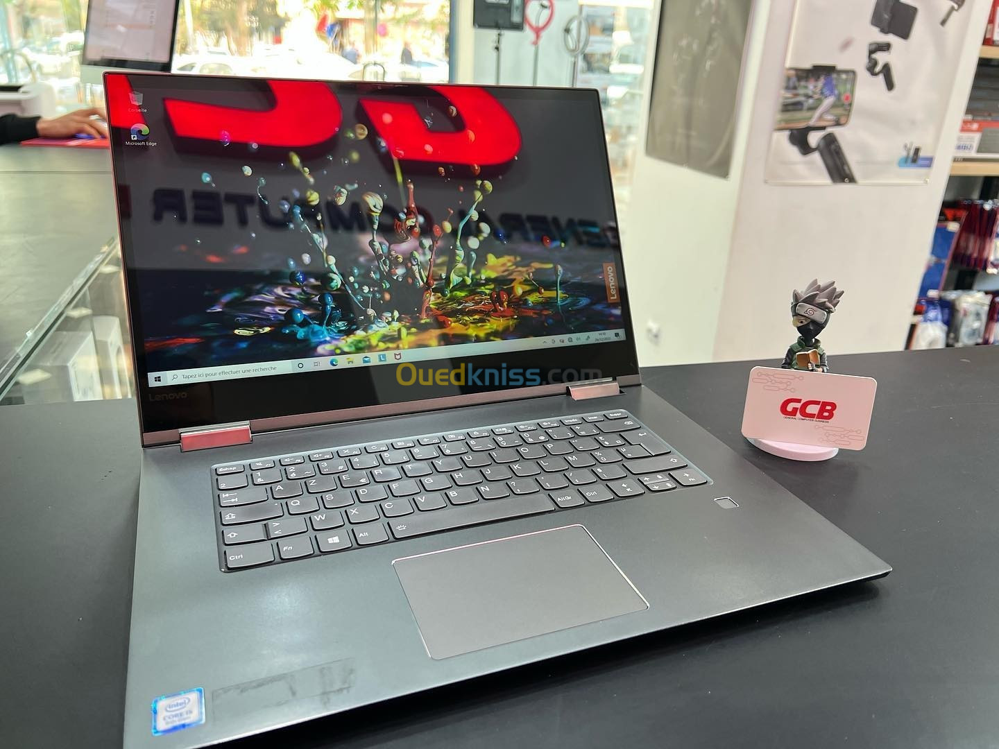 LENOVO YOGA 730  Intel Core i5-8265U 6 Mo de cache, jusqu'à 3,90 GHz 8GB  256GB SSD 15"GTX1050