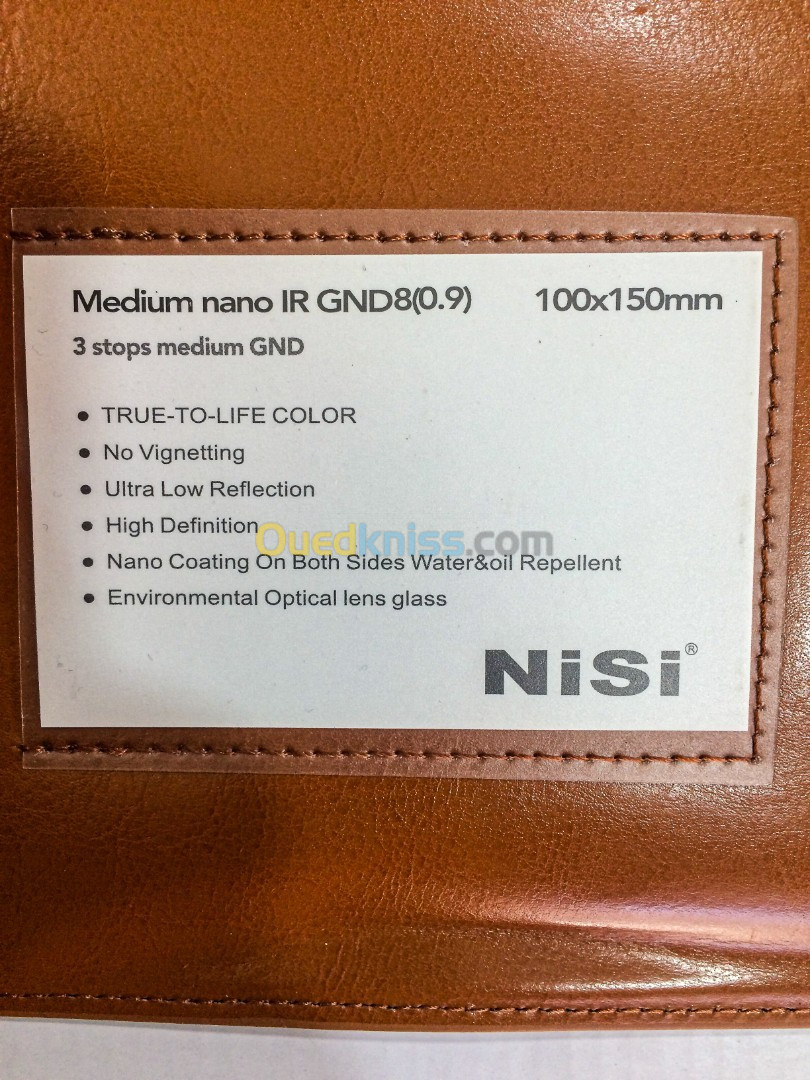 Filtre NiSi GND8 Medium (0.9) 3 Stops 100x150mm