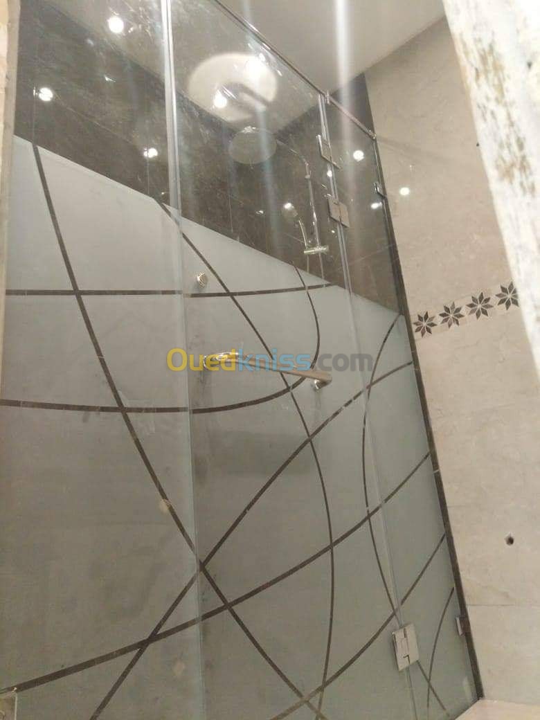 Cabine et paroi de douche sur mesure Alger Algérie