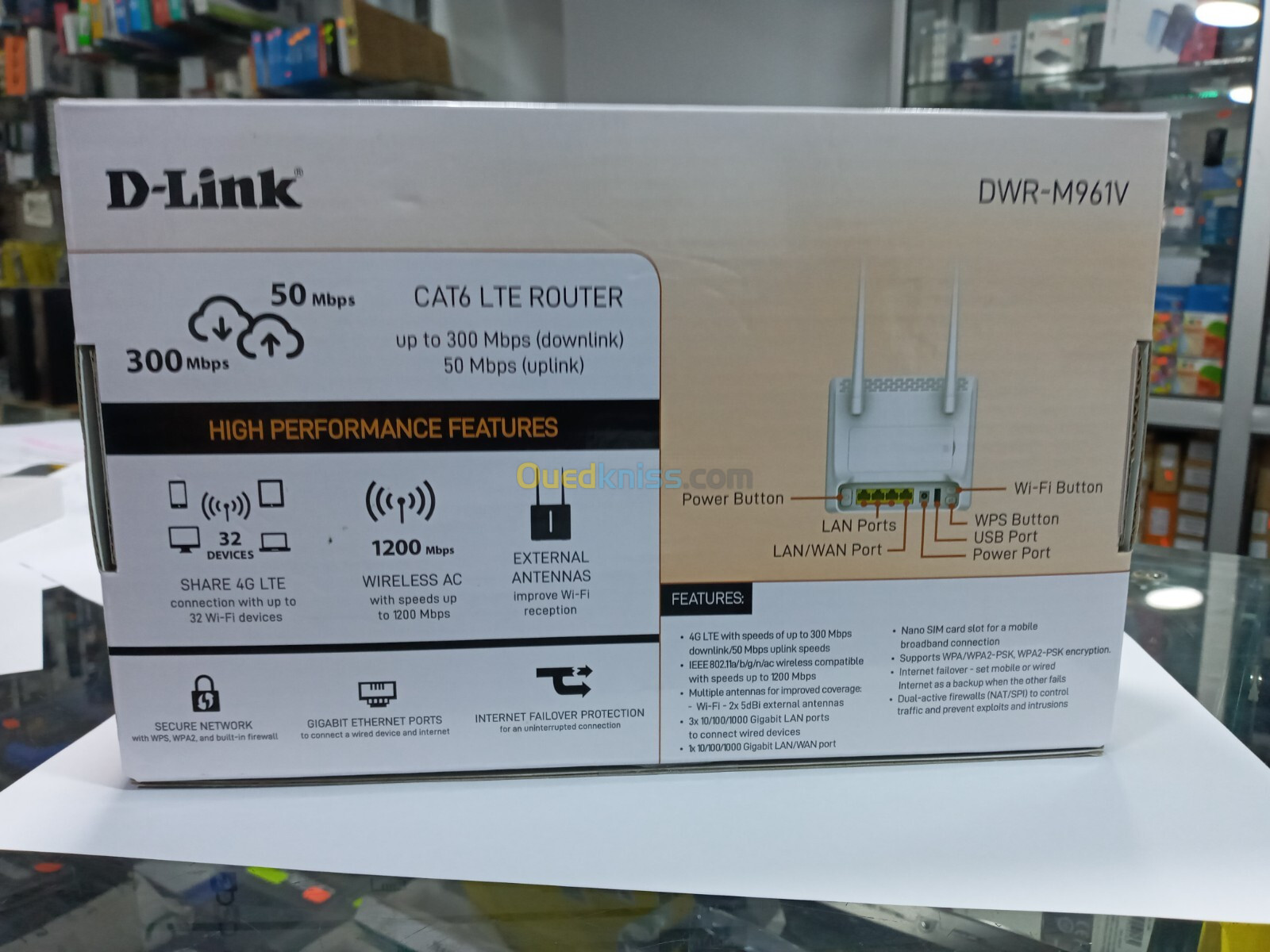 Modem 4G LTE D-Link AC1200 DWR-M961V