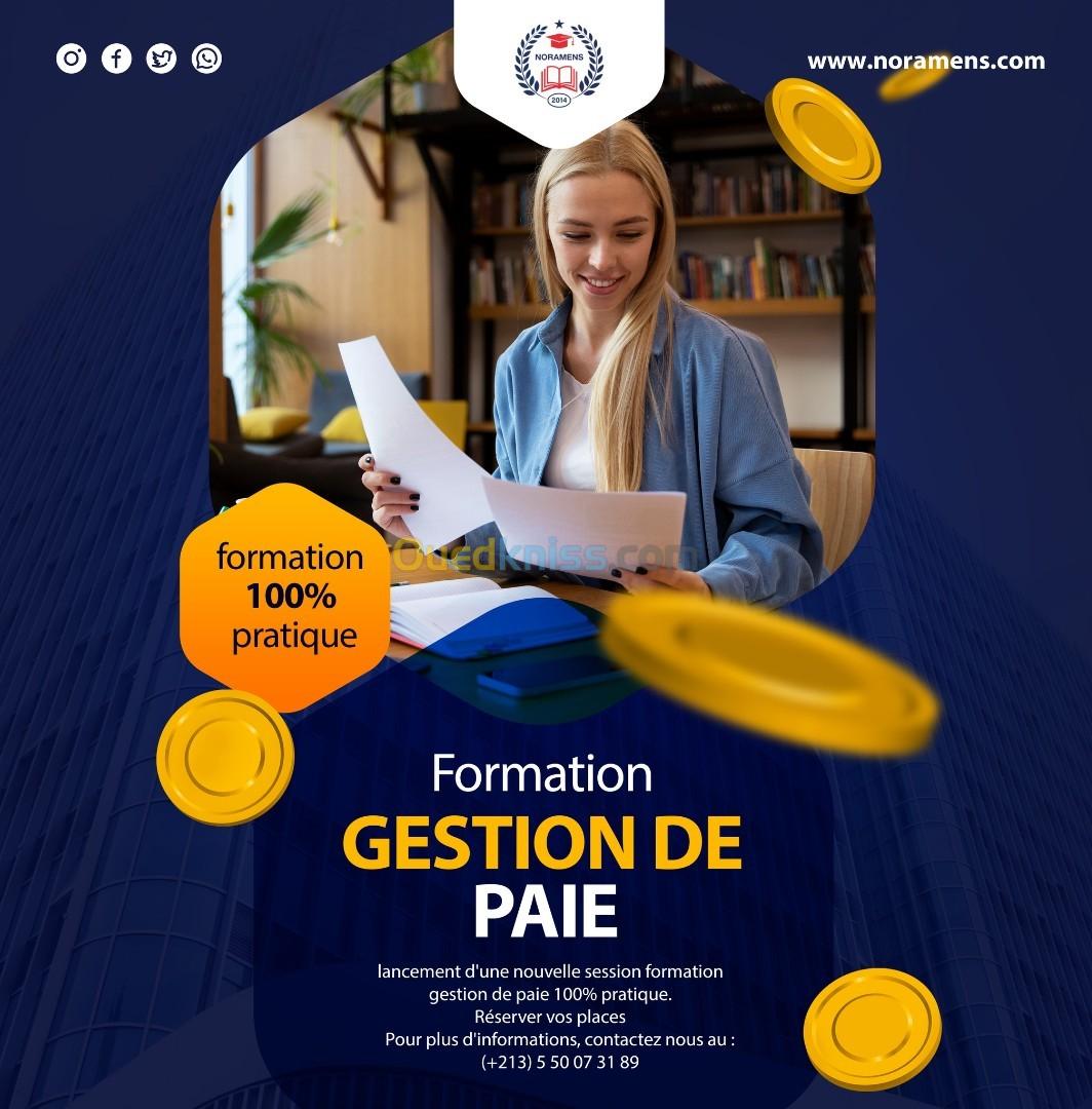 FORMATION GESTION DES PAIES 