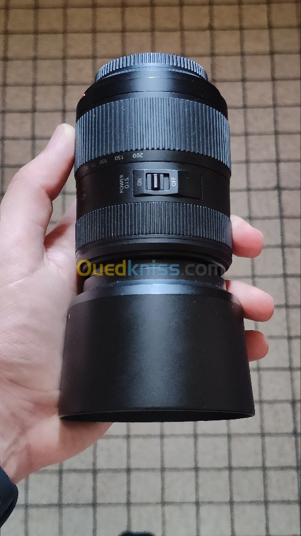 Objectif lumix "olympus" 45mm-200mm "lens"