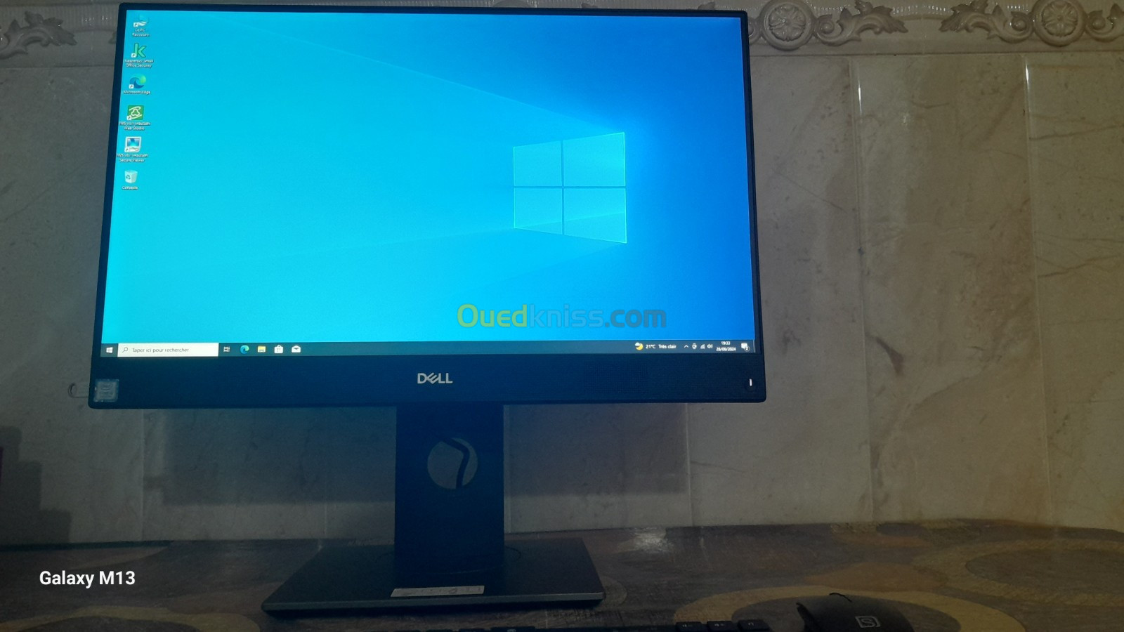 PC Type DELL All-In-One 7460 24 " FHD / I5-8500 3.0GHz  / 16GB RAM  / 256GB NVMe SSD  + 500GB HDD  